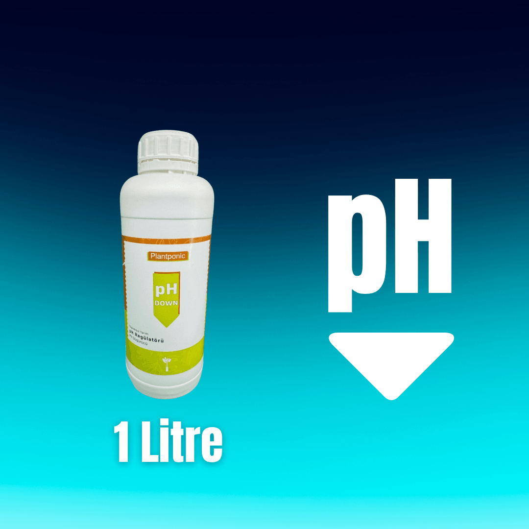 Plantponic pH Düşürücü (1 Litre) | Topraksız Tarım ve Hidroponik Sistemler İçin